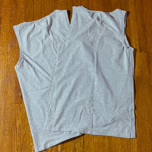 Gray Sleeveless Women's Top by pact "earths favorite clothing" Pact brand new - Picture 4 of 5